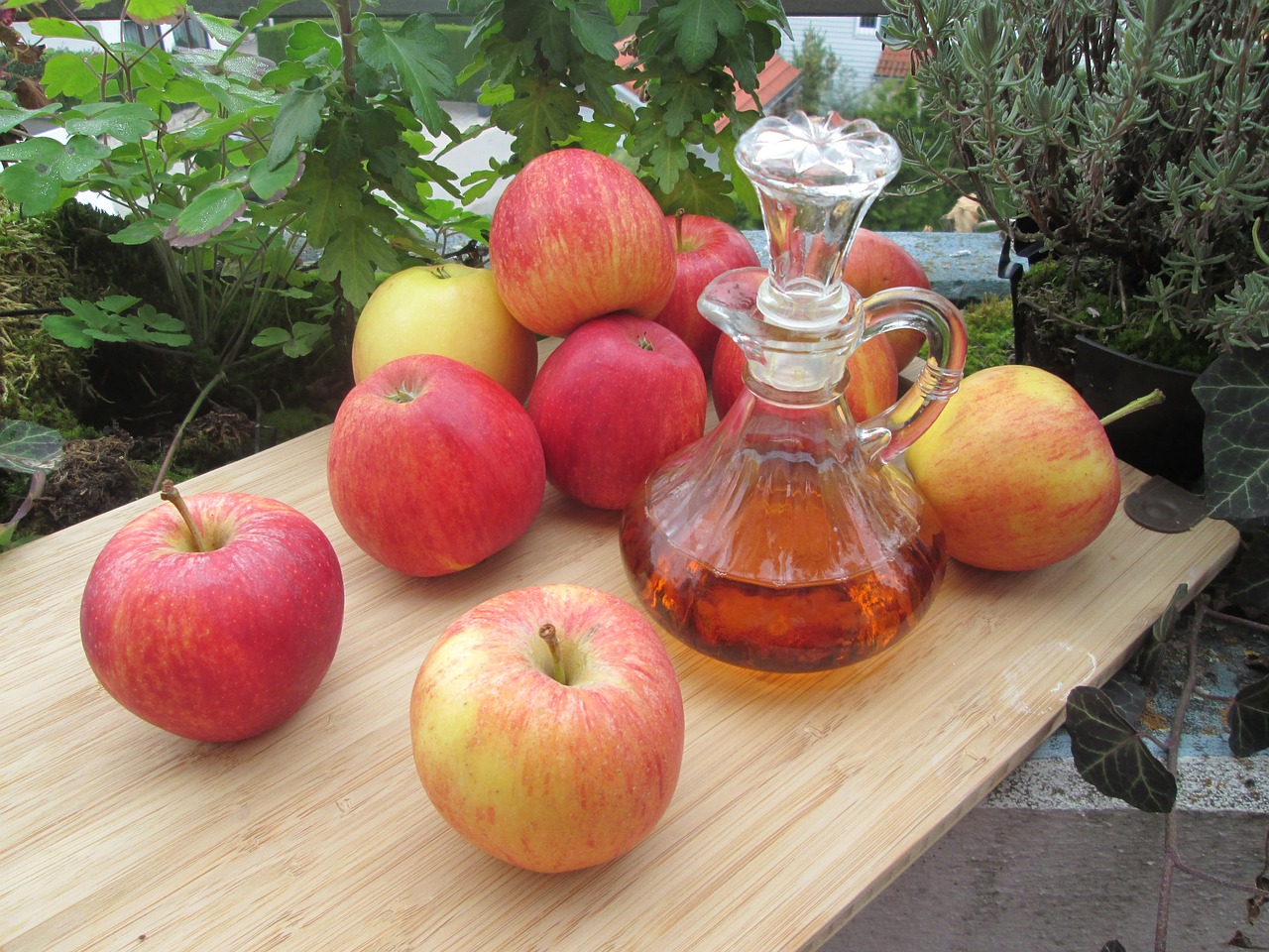 ¿Qué hace el vinagre de manzana en el pH?