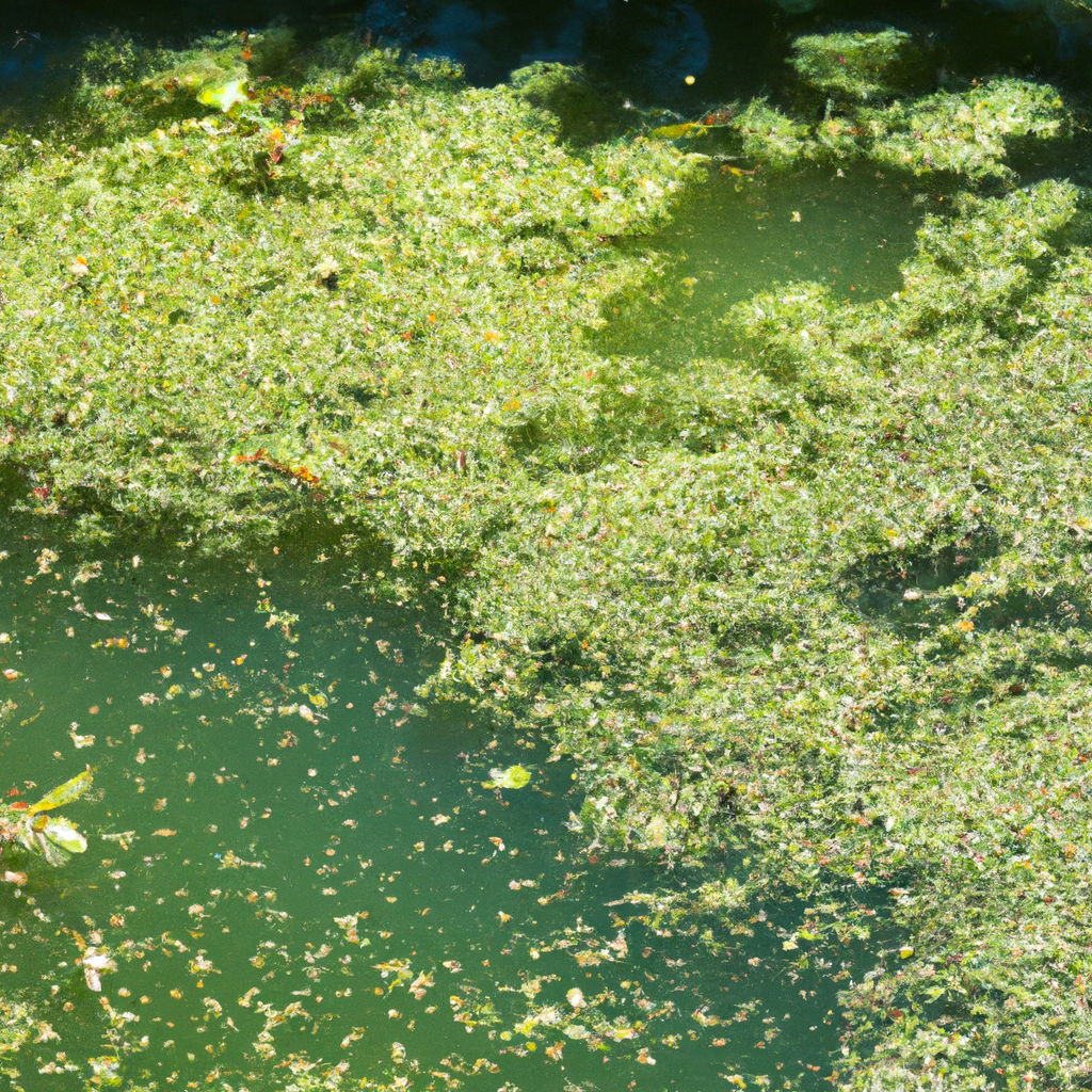 ¿Cómo eliminar algas de estanque sin dañarlos?