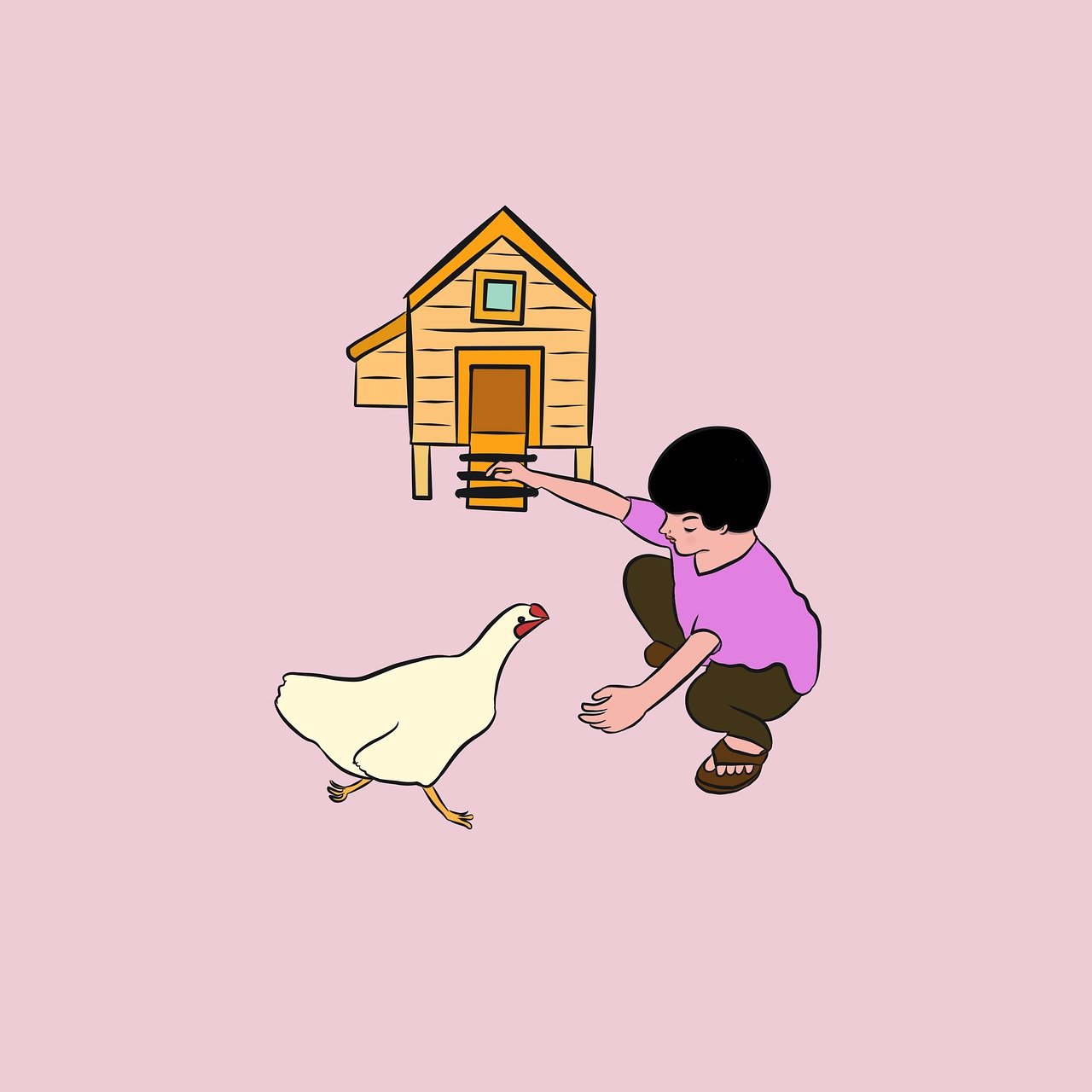 ¿Por qué mi gallina tiene las alas caídas?