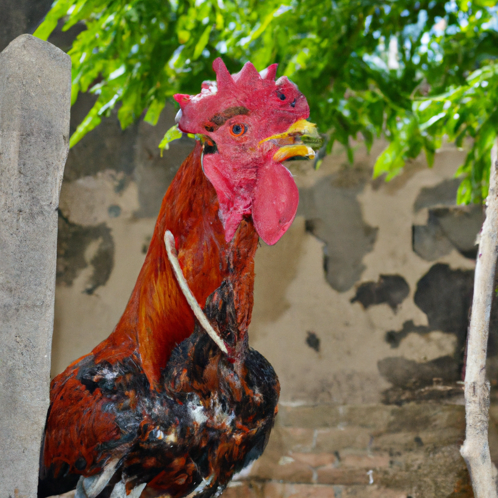 ¿Cuánto mide un gallo gigante indio?