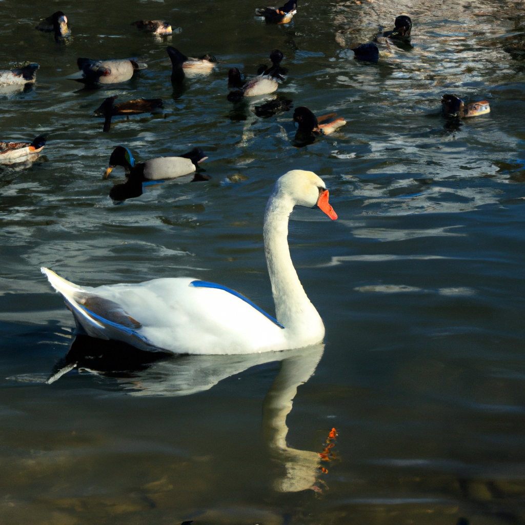 ¿Cuál es la diferencia entre un ganso y un cisne?