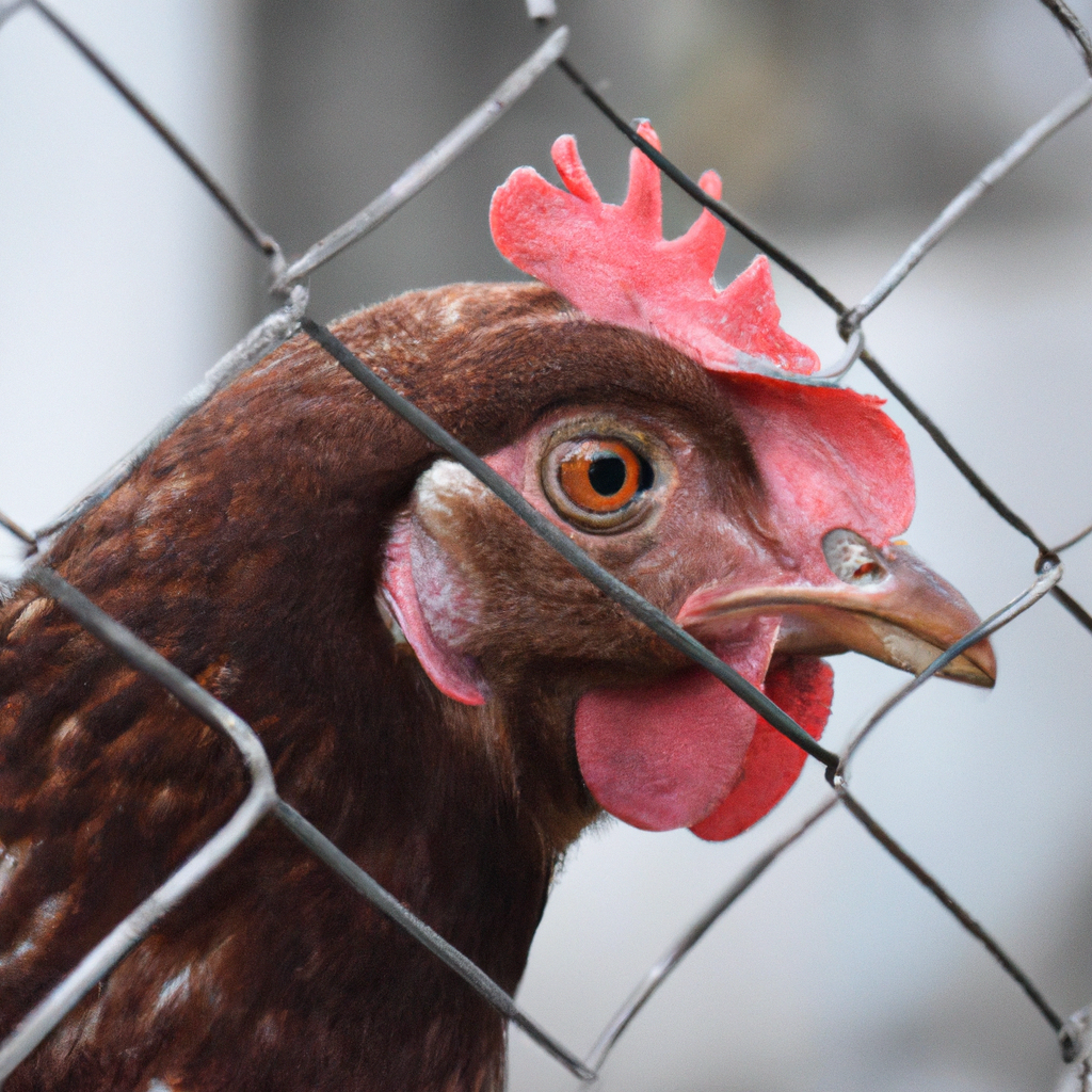 ¿Cuánto mide una jaula de gallina ponedora?