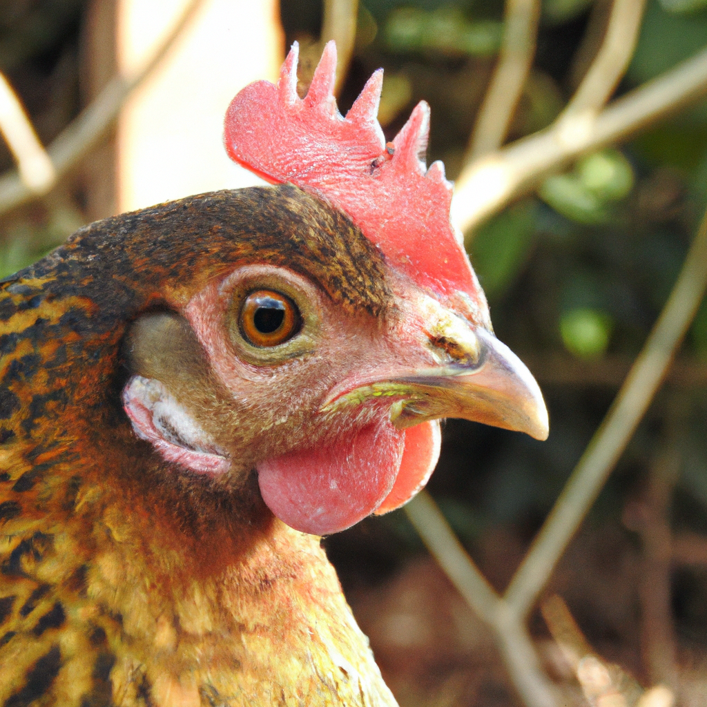 ¿Cómo son las gallinas africanas?